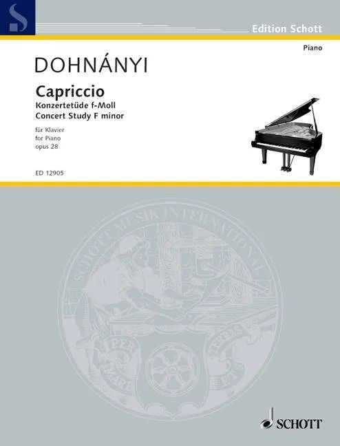 Ernst von Dohnányi - Capriccio f minor