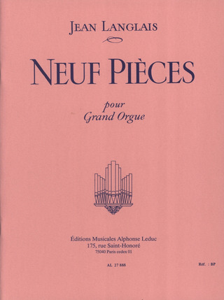 Jean Langlais - Neuf Pièces
