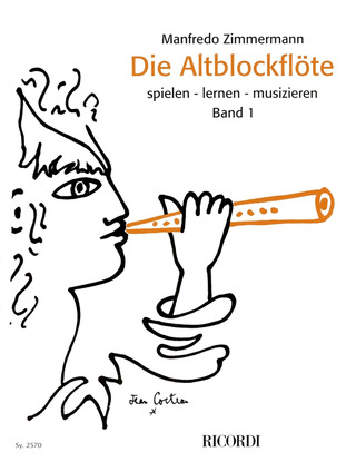 Manfredo Zimmermann - Die Altblockflöte Band 1 (mit CD)