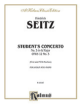 Friedrich Seitz - Seitz: Student's Concerto No. 3 in G Minor, Op. 12