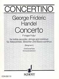 George Frideric Handel - Concerto  F-Dur