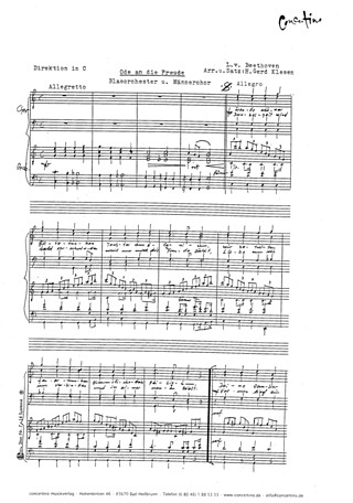 Ludwig van Beethoven - Ode an die Freude