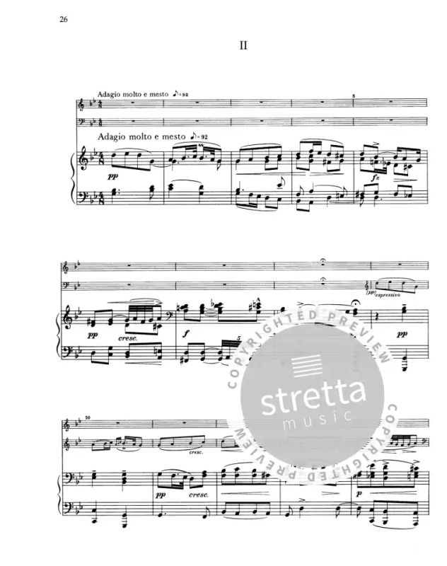 Antonín Dvořák - Klaviertrio B-Dur op. 21 (2)