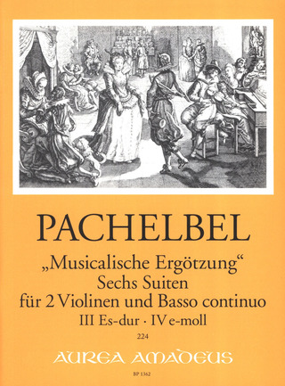 Johann Pachelbel - Musicalische Ergoetzung - 6 Suiten Vol 2