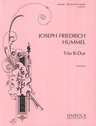 Joseph Friedrich Hummel - Trio B-Dur