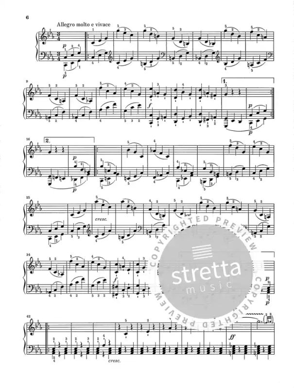Ludwig van Beethoven - Piano Sonata no. 13 in Eb major op. 27/1 (2)