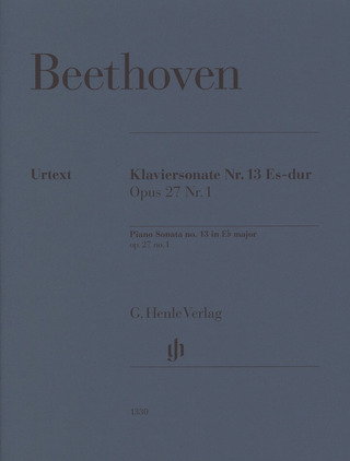 Ludwig van Beethoven: Klaviersonate Nr. 13 Es-Dur op. 27/1