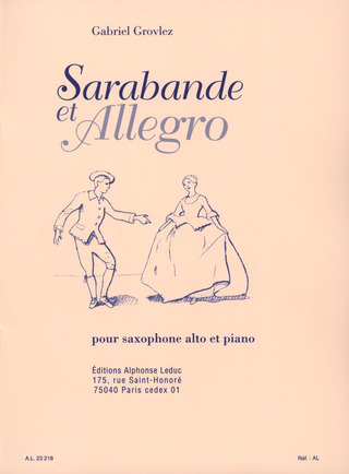 Gabriel Grovlez - Sarabande & Allegro