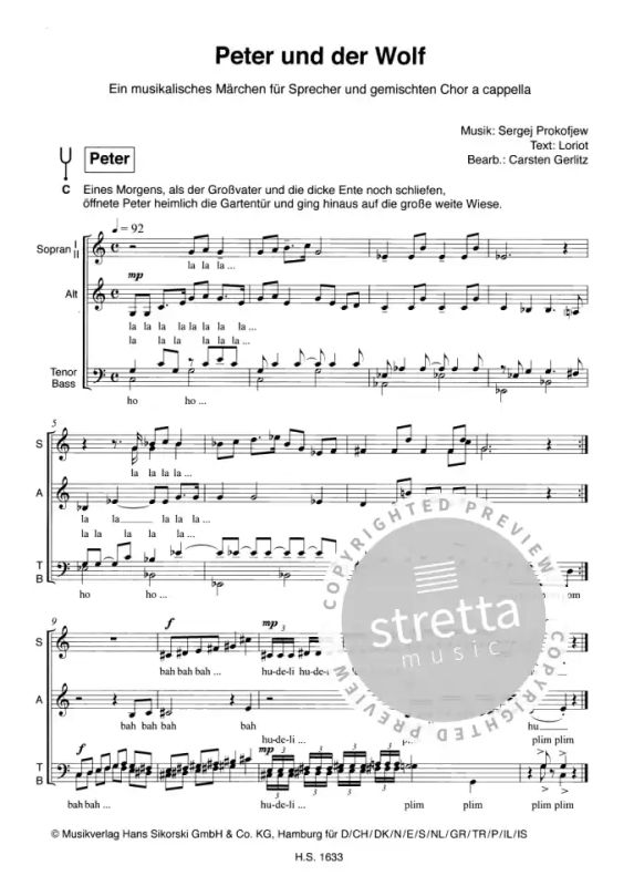 Sergei Prokofjew - Peter und der Wolf op. 67 (1)