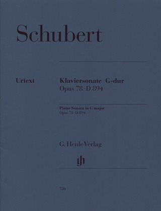 Franz Schubert: Piano Sonata in G major op. 78 D 894
