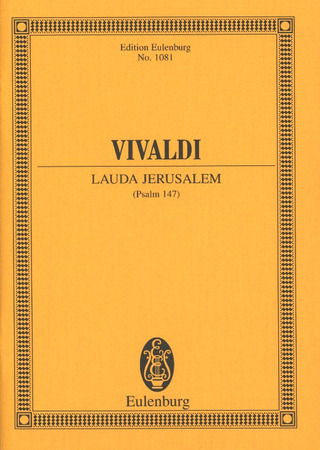 Antonio Vivaldi - Lauda Jerusalem RV 609
