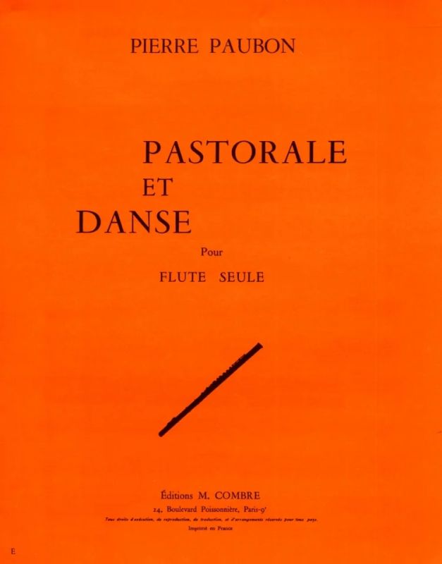 Pierre Paubon - Pastorale et danse