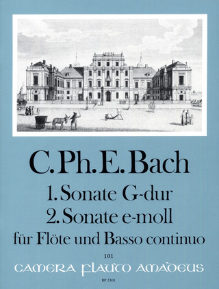 Carl Philipp Emanuel Bach - Sonate 1 G-Dur + Sonate 2 E-Moll