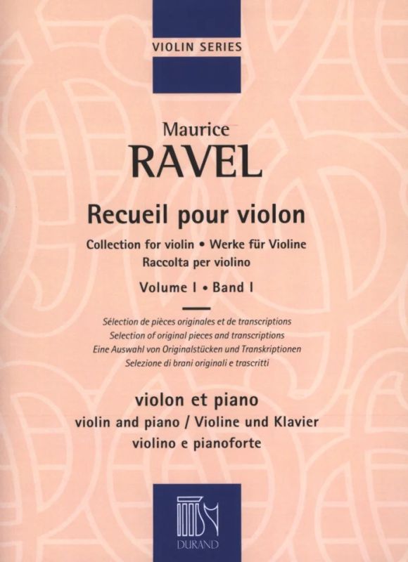 Maurice Ravel - Collection for violin 1