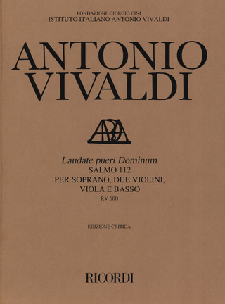 Antonio Vivaldi - Laudate pueri RV 600