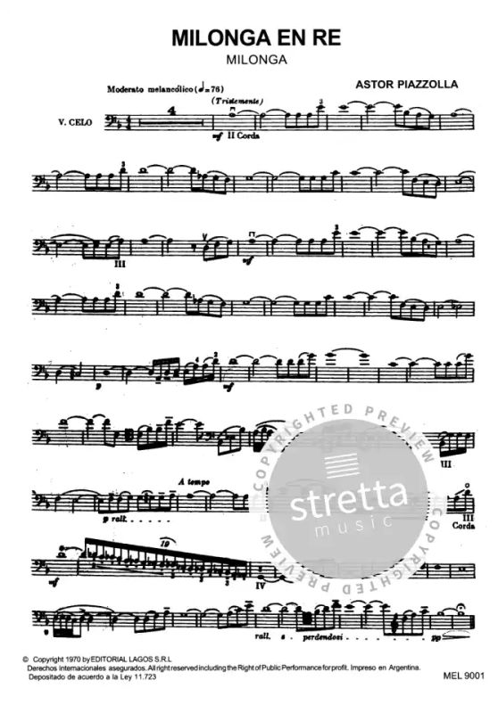 Astor Piazzolla - Milonga En Re (2)
