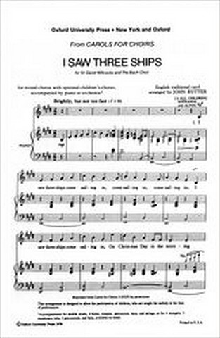 John Rutter - I Saw Three Ships