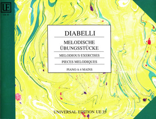 Anton Diabelli - Melodische Übungsstücke für Klavier zu 4 Händen op. 149