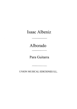 Isaac Albéniz - Alborada