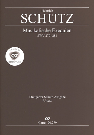 Musikalische Exequien SWV 279-281 Sheet Music