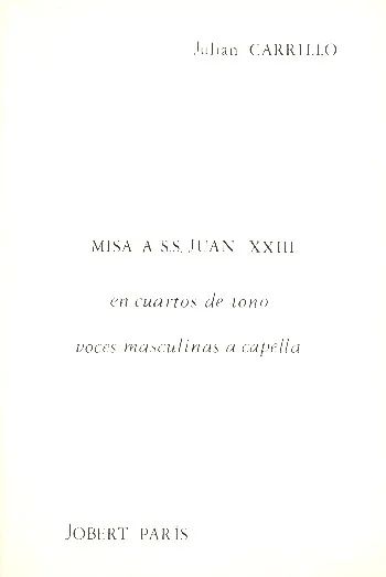 Misa a S.S. Jean XXIII