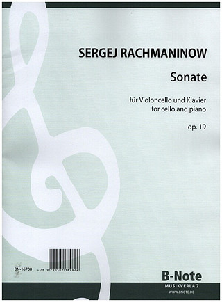 Sergueï Rachmaninov - Sonate en sol mineur op. 19