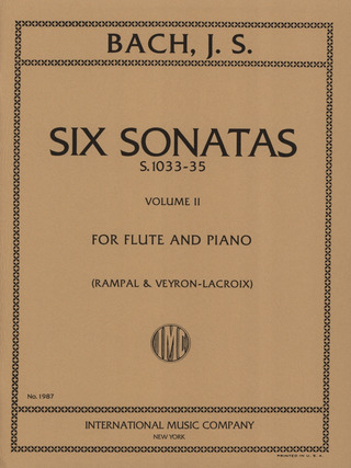 Johann Sebastian Bach - Six Sonatas BWV 1033-1035