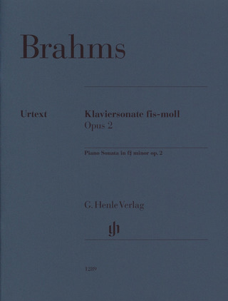 Johannes Brahms - Sonate pour piano en fa dièse mineur, op. 2