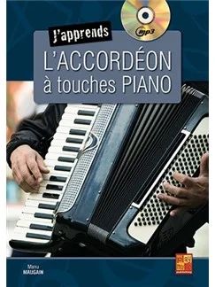 Manu Maugain - J'apprends l'accordéon à touches piano