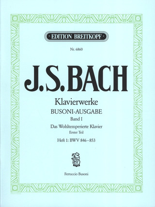 Johann Sebastian Bach - Das Wohltemperiertes Klavier I/1