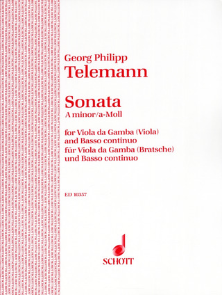 Georg Philipp Telemann - Sonate  a-Moll