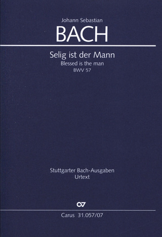 Johann Sebastian Bach - Selig ist der Mann (Dialogus) BWV 57 (1725)