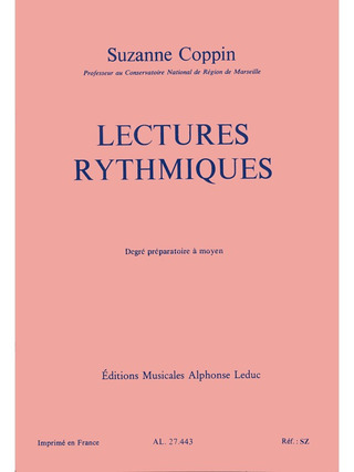 Suzanne Coppin - Lectures Rythmiques