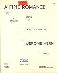 Jerome David Kernm fl. - A Fine Romance
