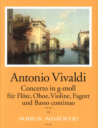 Antonio Vivaldi - Concerto G-Moll Rv 107 F 12/6 T 40 P 360