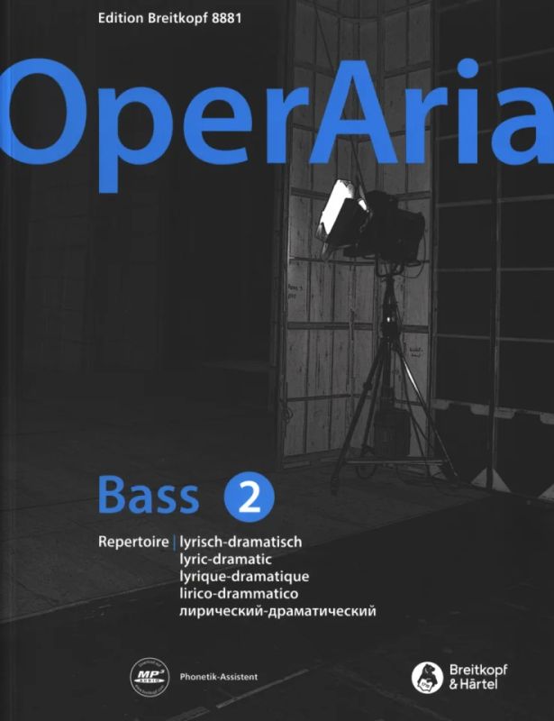 OperAria Bass 2 – lyrisch-dramatisch