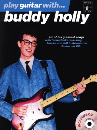 Buddy Holly - Play Guitar With Buddy Holly Tab Book/Cd