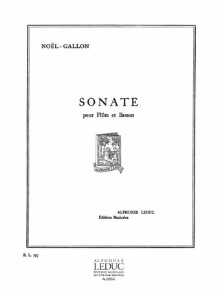 Gabriel Noël-Gallon - Sonate