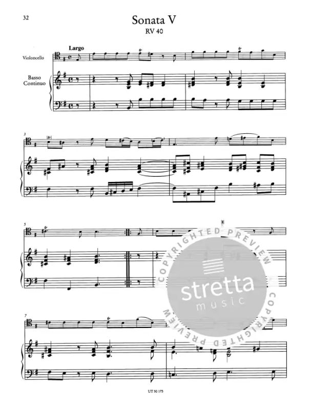 Antonio Vivaldi - Complete Sonatas for Cello and Basso Continuo (2)