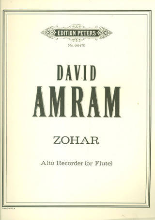 David Amram - Zohar
