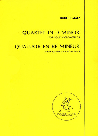 Matz Rudolf - Quartett D-Moll