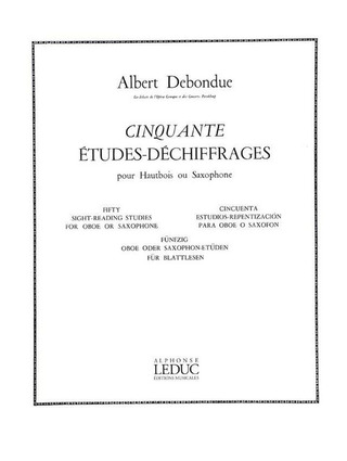 Albert Debondue: 50 Etudes-Dechiffrages