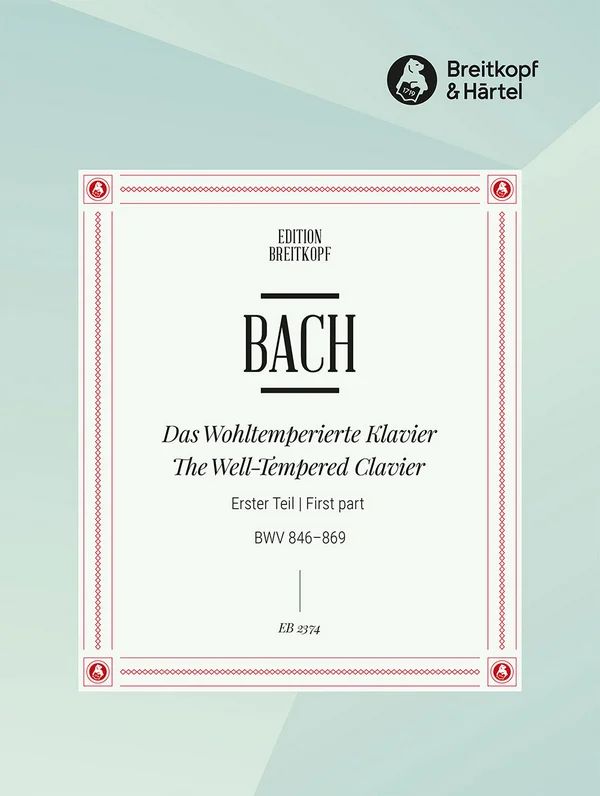 Johann Sebastian Bach - Das Wohltemperierte Klavier 1 BWV 846 - 869