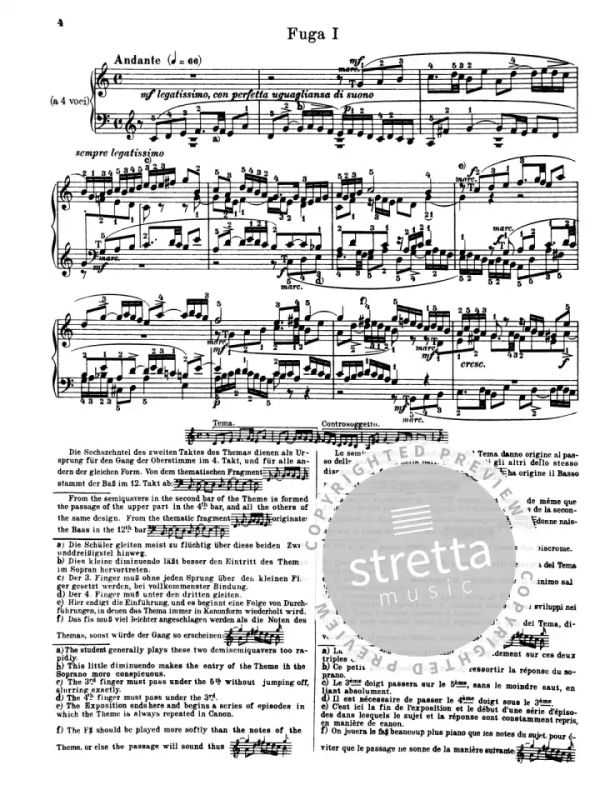 Johann Sebastian Bach - The Well–tempered Clavier 1 (3)