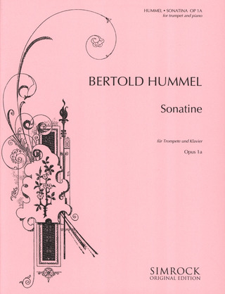 Bertold Hummel - Sonatine op. 1