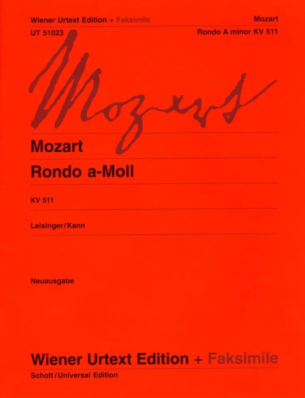 Wolfgang Amadeus Mozart - Rondo A minor