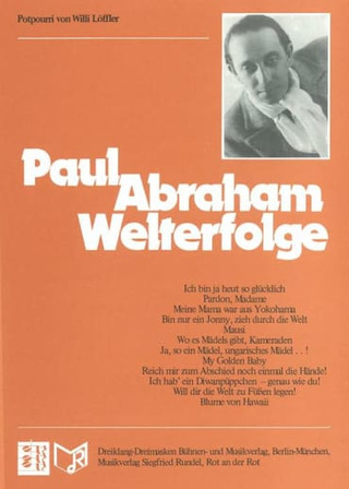 Paul Abraham - Paul Abraham Welterfolge