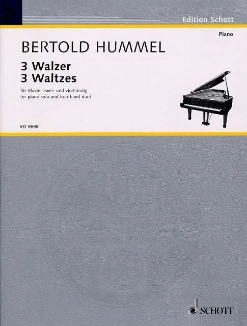 Bertold Hummel - 3 Walzer op. 95 f