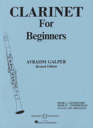 Clarinet For Beginners Vol. 1