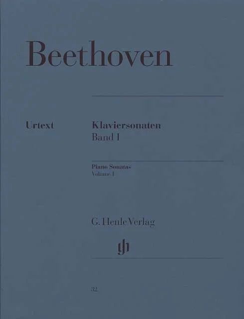 Piano Sonatas Volume I Beethoven Piano Urtext Henle  9790201800325  HN32 